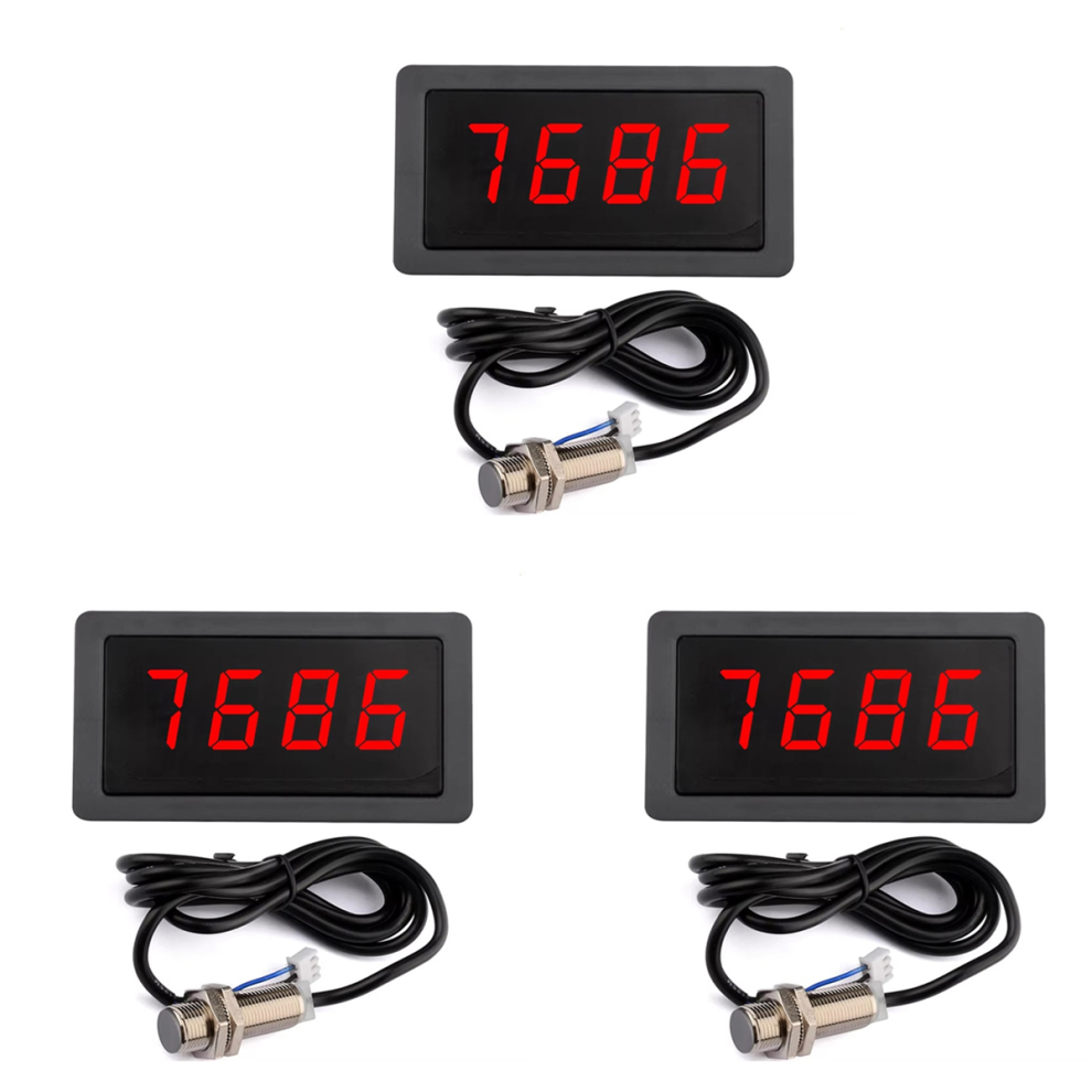 9999Rpm Tachometer Digital Led Counting Meter 4714181670858