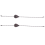 2Pcs Bronze Ceiling Fan Pull Chain Set, Decorative Fan Pendant 1