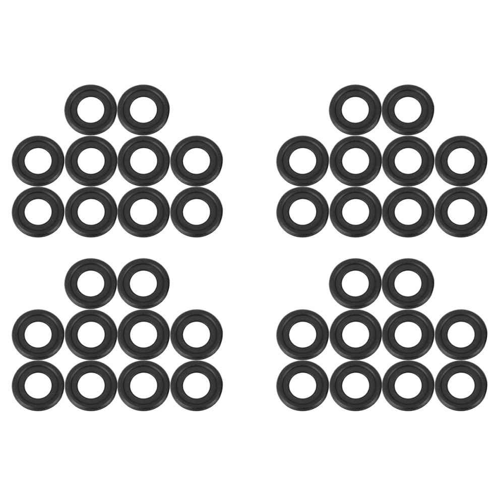 10Pcs Rubber Oil Drain Plug Gaskets For 12616850 3536966 Black 4714181671213