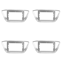 2Din 9Inch Radio DVD Panel Trim for 2 Accent 2017-2018