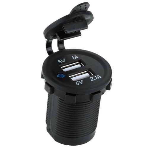 12V Dual Usb Car Lighter Socket Splitter Charger Plug 2