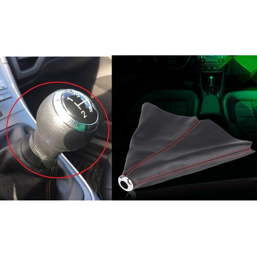 Universal Auto Manual Shift Knob Boot Dust-Cover Gear Gaiter Boot 1