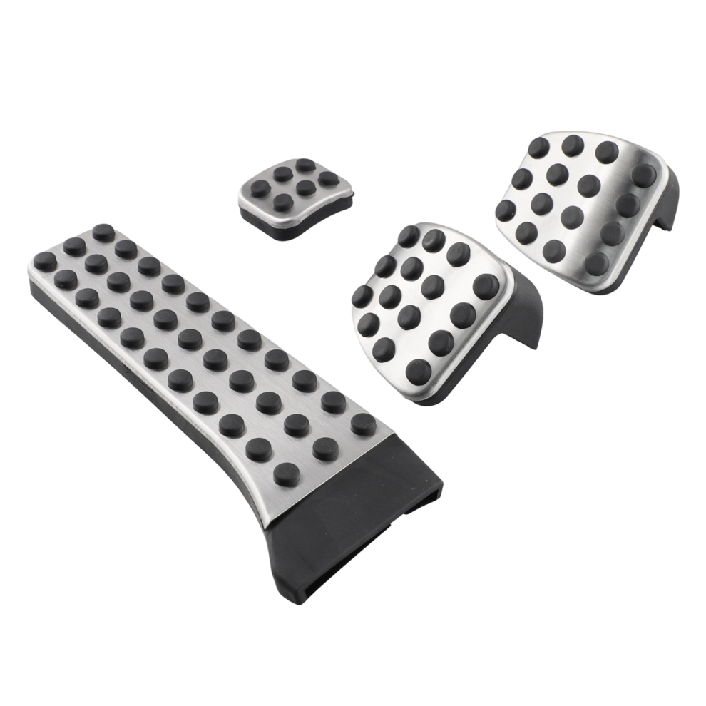 4Pcs Stainless Steel Pedal For - W202 W203 W204 W124 W210 4714181664826