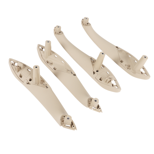 Four Doors Car Interior Door Pull Handle Cover Armrest Bracket 2