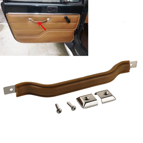 Car Inner Door Handle Pull Strap Trim for CJ5 CJ7 CJ8 Brown 1