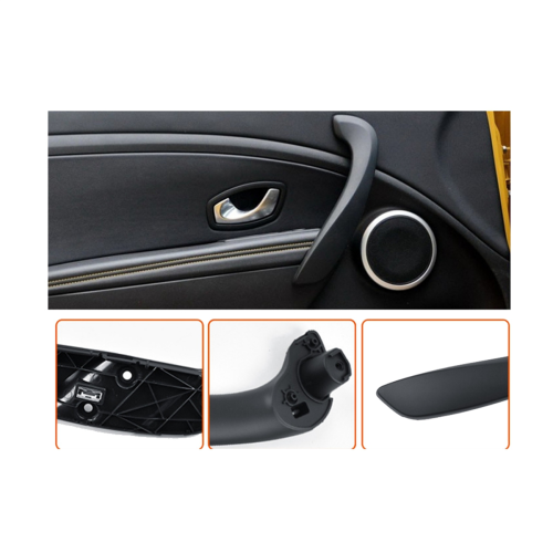 Car Left Right Inner Door Handle for 3,Black 2
