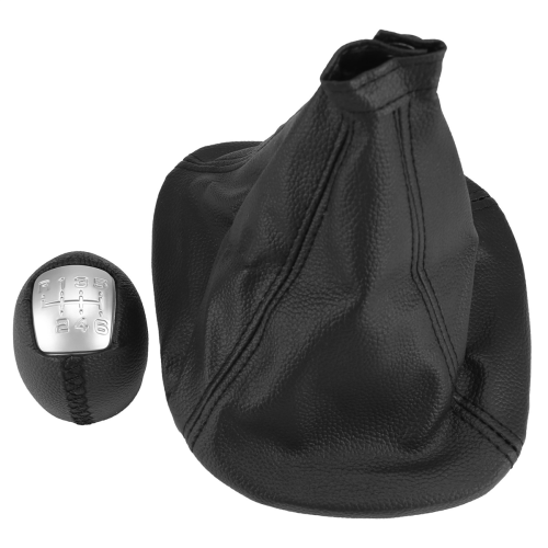 Car 6 Speed Manual Shift Knob Gear Lever Dustproof Boot 2