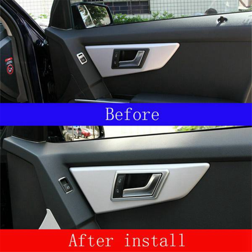 Interior Door Handle Cover Trim Strip Door Bowl Handle Panel 2