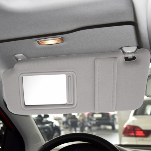 Gray Car Sun Visor Sunshade for 09-16 Venza Driver Side Left 1