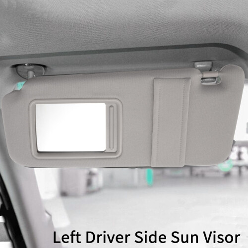 Gray Car Sun Visor Sunshade for 09-16 Venza Driver Side Left 2