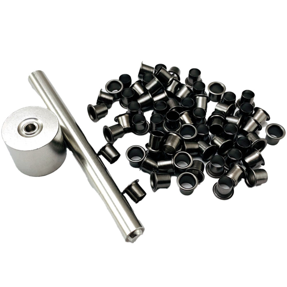 100Pcs K-Sheath Eyelet Rivets Installation Fix Tools 4714181665472
