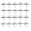 20pcs Fastener Rivet Push Clips Retainer for -7 -9 2
