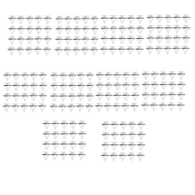 20pcs Fastener Rivet Push Clips Retainer for -7 -9