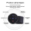 7-Key Car Wireless Steering Wheel Remote Control Button Black 2