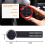 7-Key Car Wireless Steering Wheel Remote Control Button Black 5