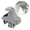 2Pcs Gray Sun Visor Hook Holder Clip MR779704 MR779705 5