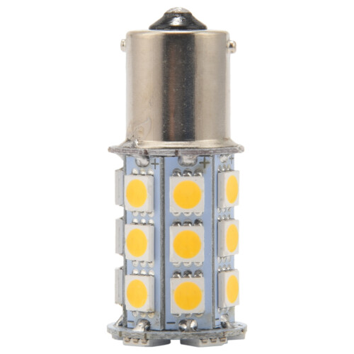10X Warm White 27 SMD LED Trailer Interior Light Bulbs