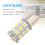 10X Warm White 27 SMD LED Trailer Interior Light Bulbs 4