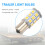 10X Warm White 27 SMD LED Trailer Interior Light Bulbs 3