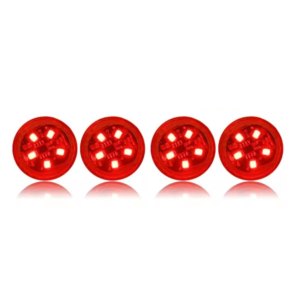 4Pcs Car Opening Door Safety Warning Led Anti-Collision Lamp Light 4714181683698