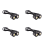 2pcs LED Eagle Eye Backup Light White Light 9W black 1
