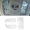3Pcs Car Clear Interior Dome Light Cover for Prius 2010-2015 5