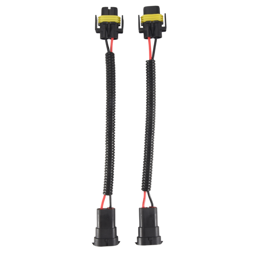 2Pcs 9006 To H11 H8 Head Fog Conversion Connector Wiring Light 4714181688617