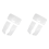 3Pcs Car Clear Interior Dome Light Cover for Prius 2010-2015 2