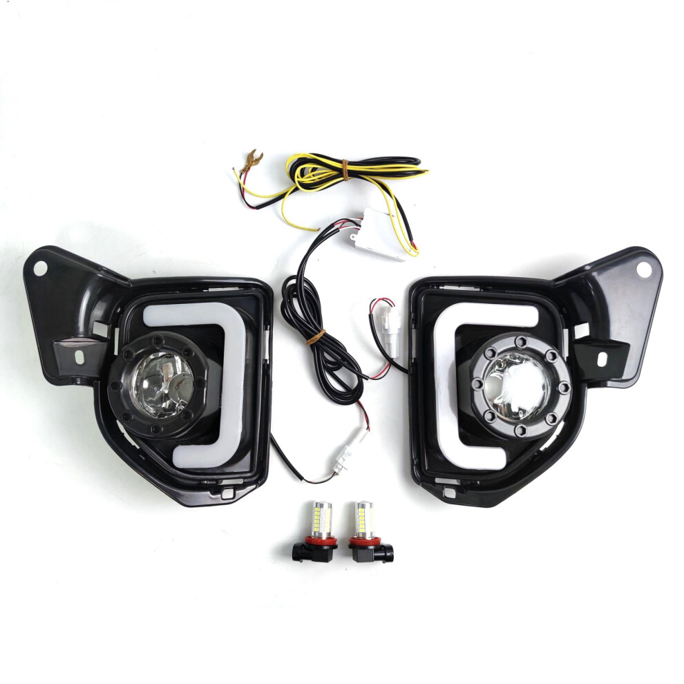 2Pcs Led Abs Daytime Running For With Turn Signal Light 4714181688747