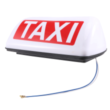 12V Waterproof Top Sign Magnetic Meter Cab Lamp Light LED - White