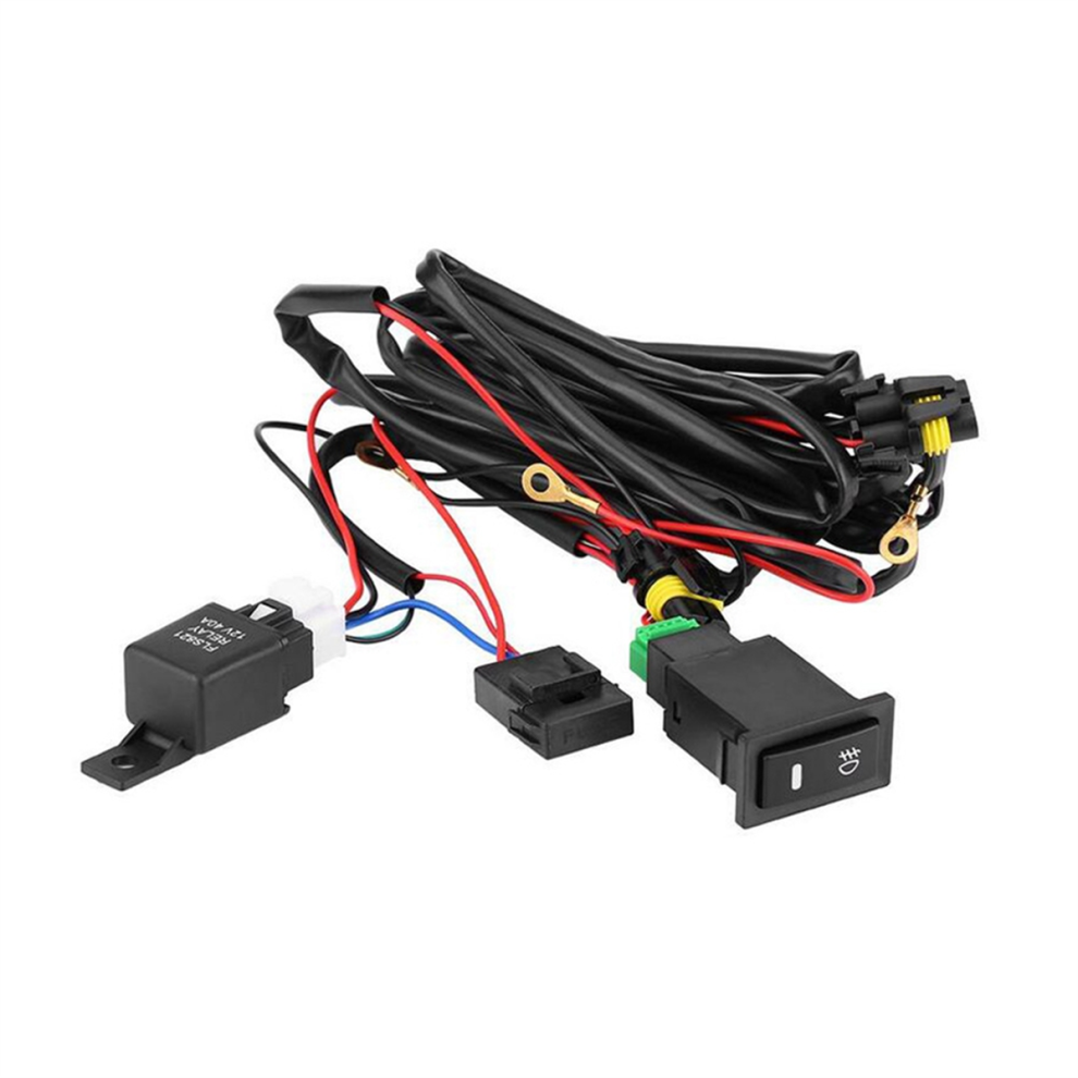 12V Fog Wiring Harness Relay Kit Light 4714181687054