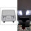 Car OverHead Light Console Reading Light Assy Grey 3