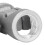 Adattatore a prisma in alluminio da 5/8-11F a 5/8-11M, argento 15