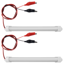 2x 12V Car LED SMD Interior Light Bar Tube Strip Lamp Cold White