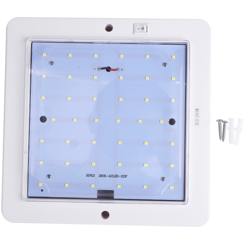 Car Caravan Rv Led Roof Ceiling Interior Lamp Dome Light Cold White 1