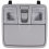 92800-4V100 Front Map Lamp Reading Light with Glass Box 1