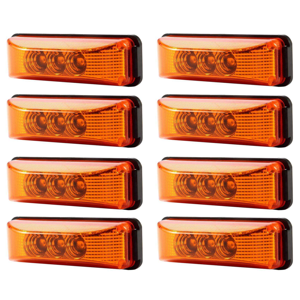 3.9Inch Tail Rear Lamps Indicator Marker 10-24V For Trailer Light 4714181692751
