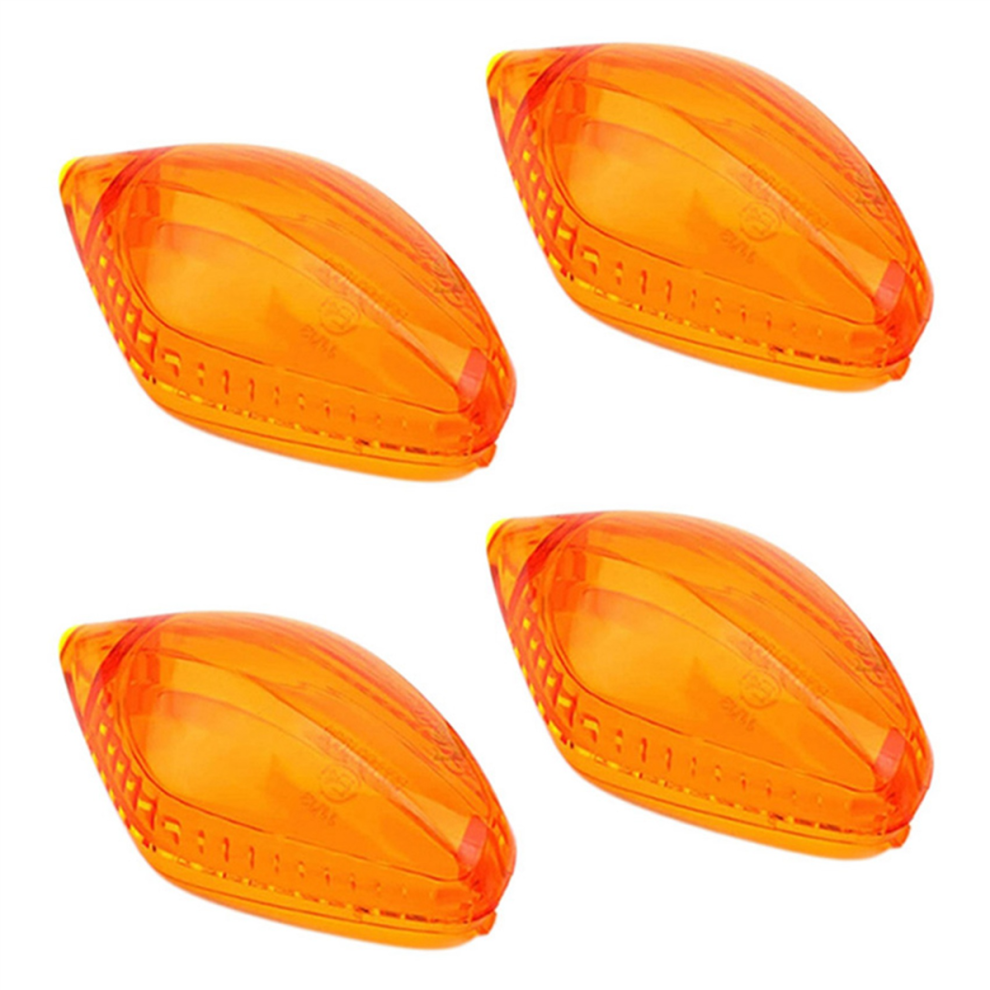 Motorcycle Turn Signal Lamp Cover Indicator Cover Light/Amber 4714181693765