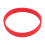 Silicone Rubber Wristband Bangle Red 1
