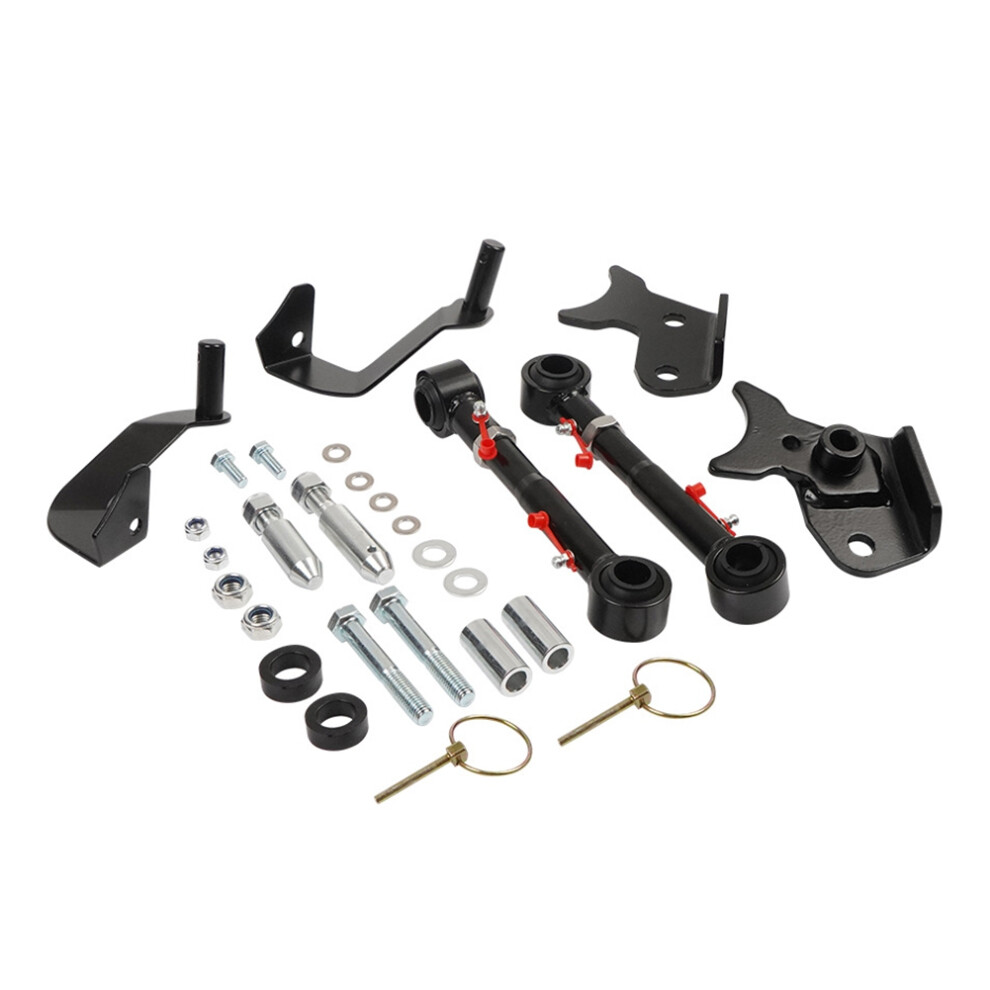 2.5-6Inch Lift Adjustable Front Sway Bar Link Quick Disconnect 4714181697398