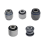Control Arm Bushing Rear Suspension Finger Joint Bushing Kit 523-318 1