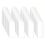 Acrylic Bookmark Blanks Clear Bookmarks Acrylic Tags With Ribbon 2
