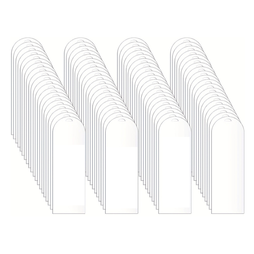 Acrylic Bookmark Blanks Clear Bookmarks Acrylic Tags With Ribbon 1