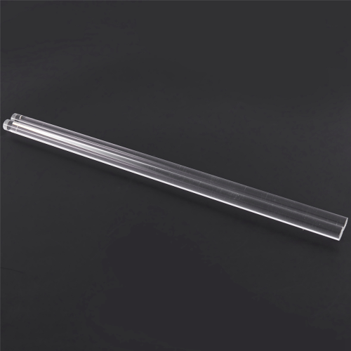 2Pcs 10mm Clear Round Acrylic PMMA Extruded Rod 12 inch 2