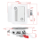 RV Entry Door Lock,Travel Trailer Door Latch,RV Lock Replacement B 6