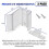 RV Sliding Mirrored Door Latch H527 Universal Mirror 3