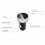 3.1A Dual USB Car Charger 2 Port LCD Display 12-24V Fast Quick,Black 7