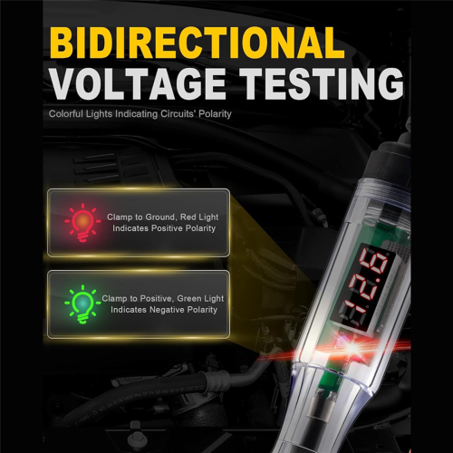Test Light Automotive 5-90V Digital LED Circuit Tester 2