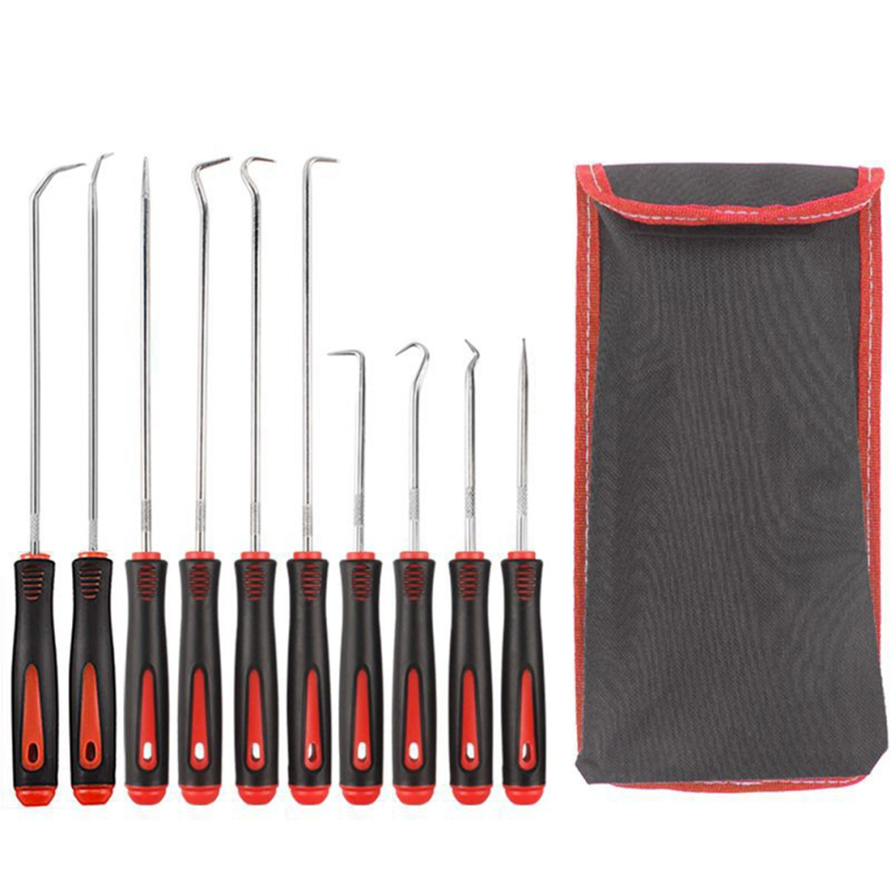 10 Pcs Antislip Hook Pick Set Car Repair Tool 4711565574214