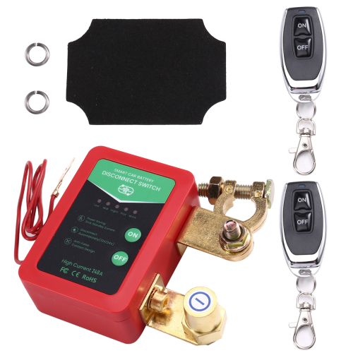 12V 24V 240A Smart Car Battery Disconnect Switch, Power Off Switch 2